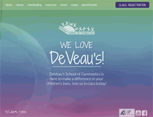 Tablet Screenshot of deveaus.com